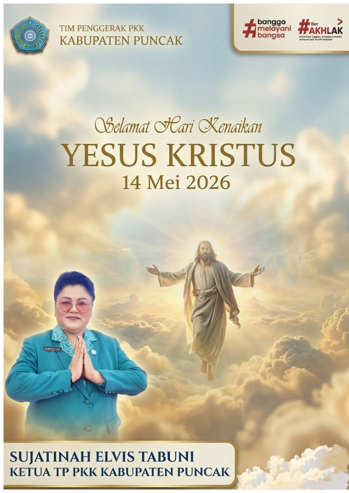 SELAMAT MEMPERINGATI KENAIKAN YESUS KRISTUS 2026